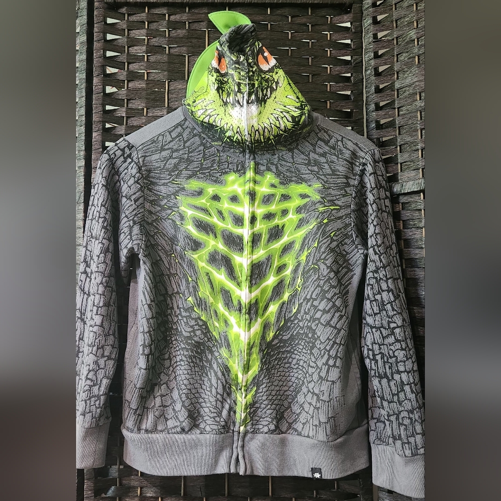 🍄6/36🍄 Lizard Face hoodie